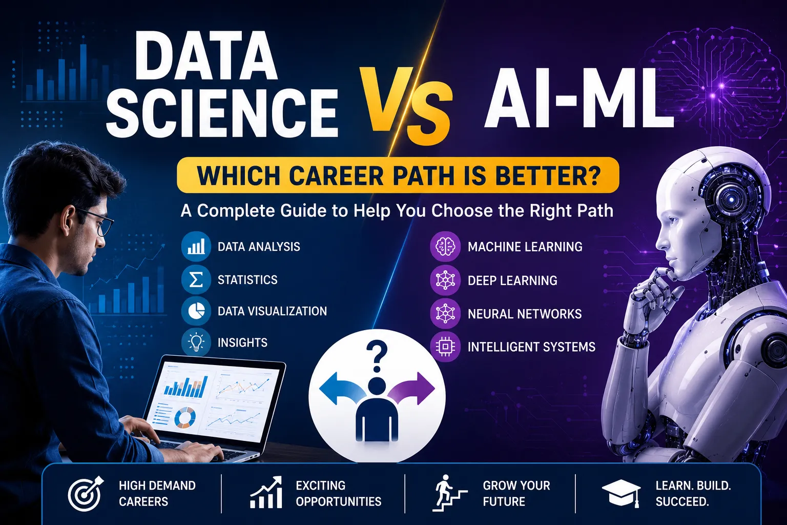 Data Science vs AI-ML: Which Career Path Is Better?